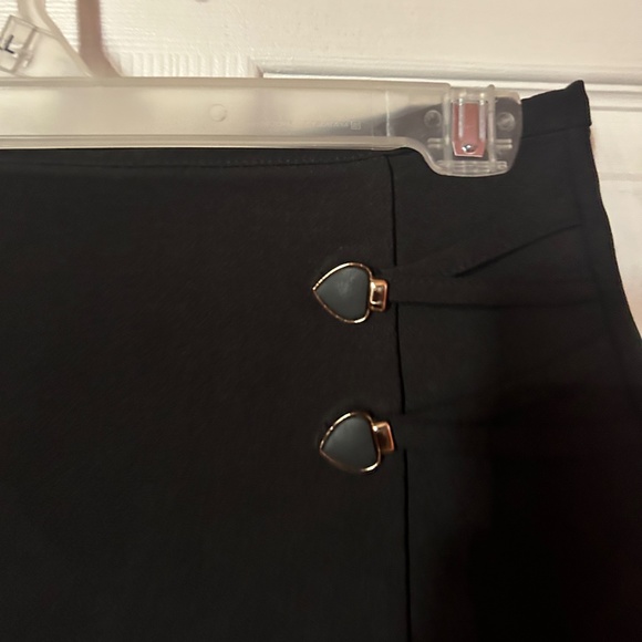 AMAZING BEAUTIFUL MINI SKIRT GOTH SCHOOLGIRL HEARTS ANIME Large Women's L Lana - Picture 2 of 7